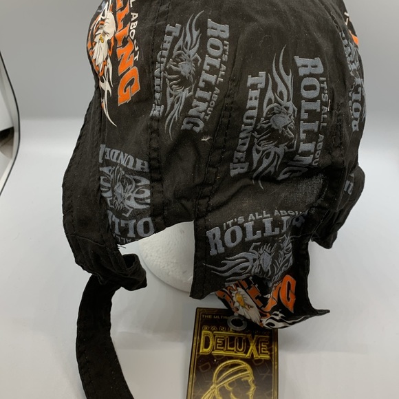 Danbanna “Its all about Rolling Thunder" Skull Cap by CSi - Picture 3 of 10